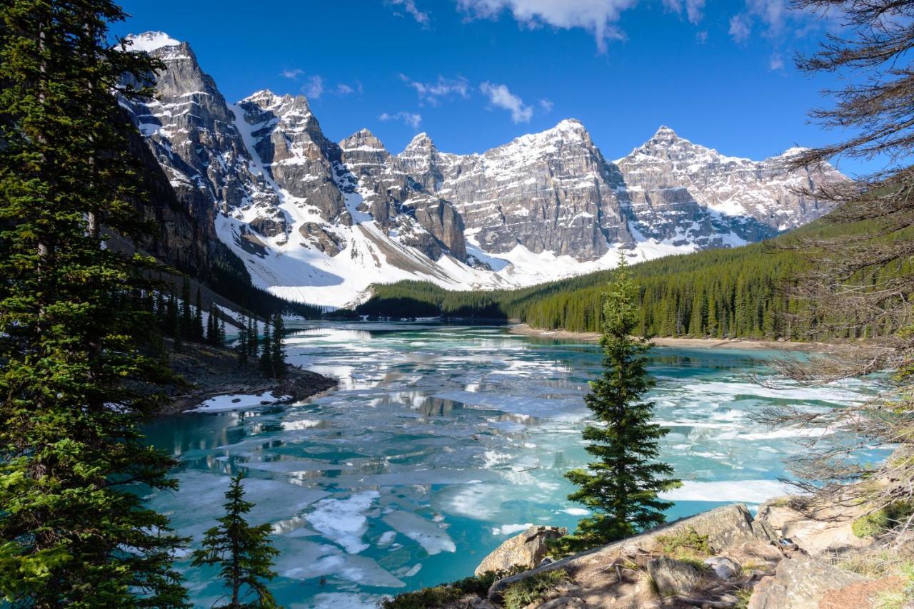Spectacular Mountain View Corner Unit Pool Hot Tub Park Pass Apartamento Canmore Exterior foto